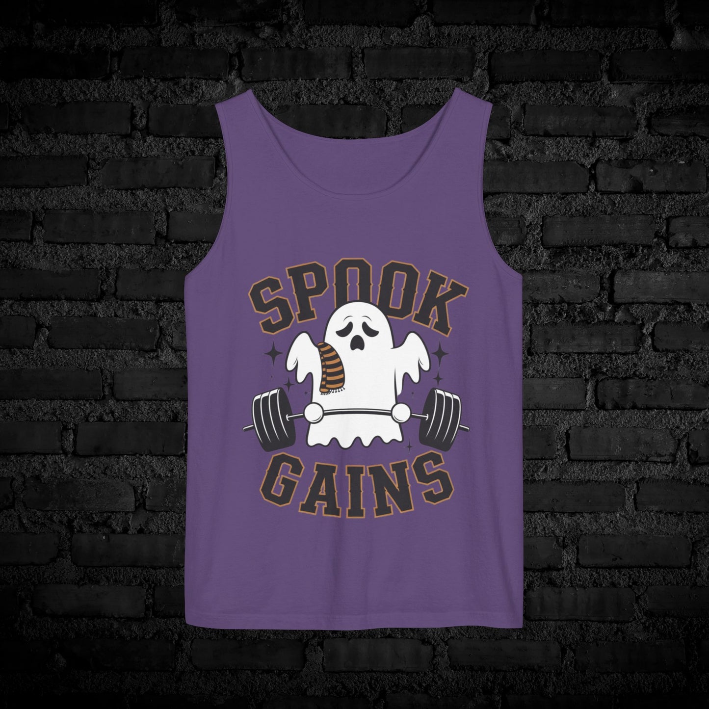 Haunted Workout Ghost Gym Fun Design T-Shirts