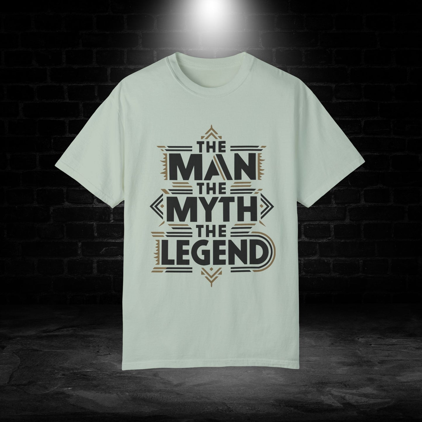 The Man The Myth The Legend Graphic T-Shirt, Cool Gift for Him, Fun Graphic Tee for Dads, Classic Casual Wear, Funny Shirt