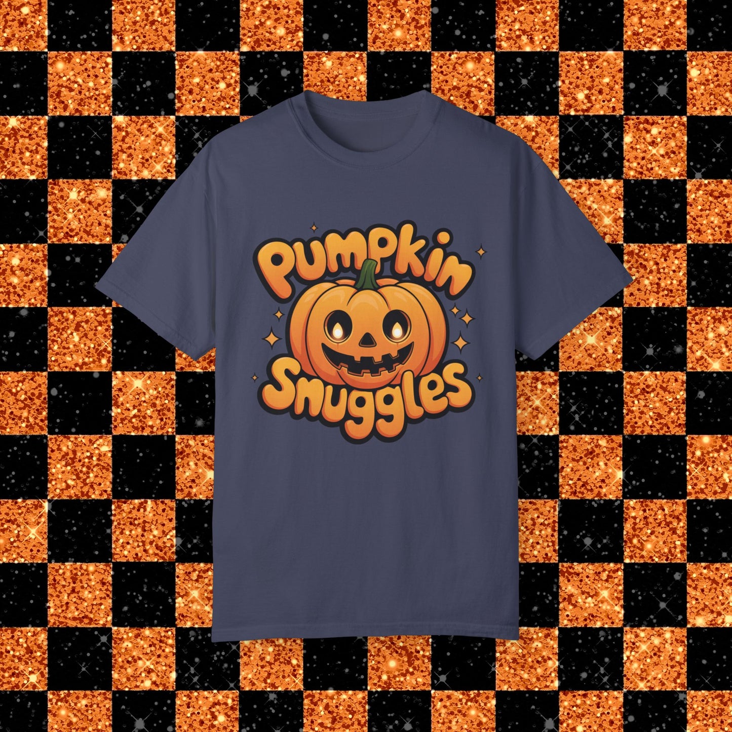 Pumpkin Snuggles Halloween T-Shirt, Cute Pumpkin Design, Funny Halloween Tee, Fall Season Apparel, Spooky Pumpkin Shirt