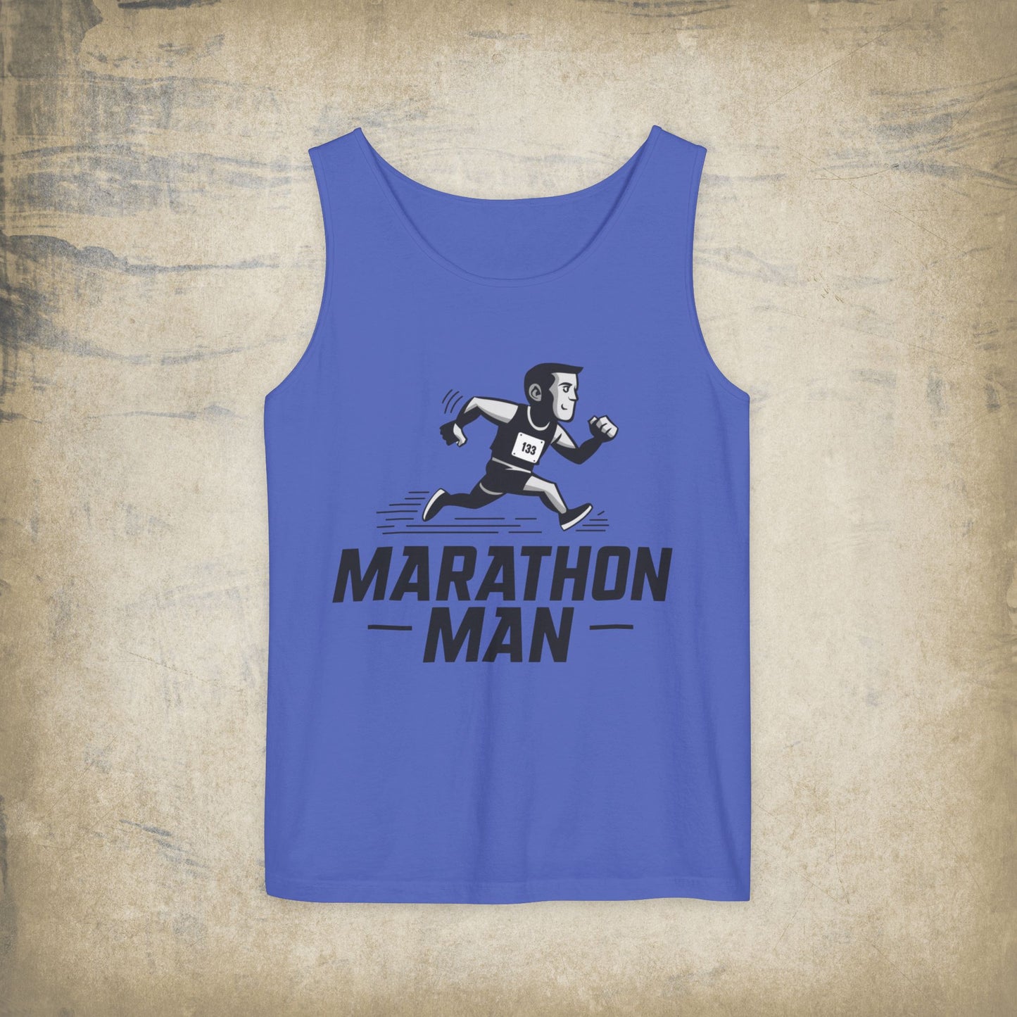 Marathon Man Running Graphic Tee, Athletic Runner T-Shirt, Motivational Sportswear, Gift for Runners, Marathon Enthusiast