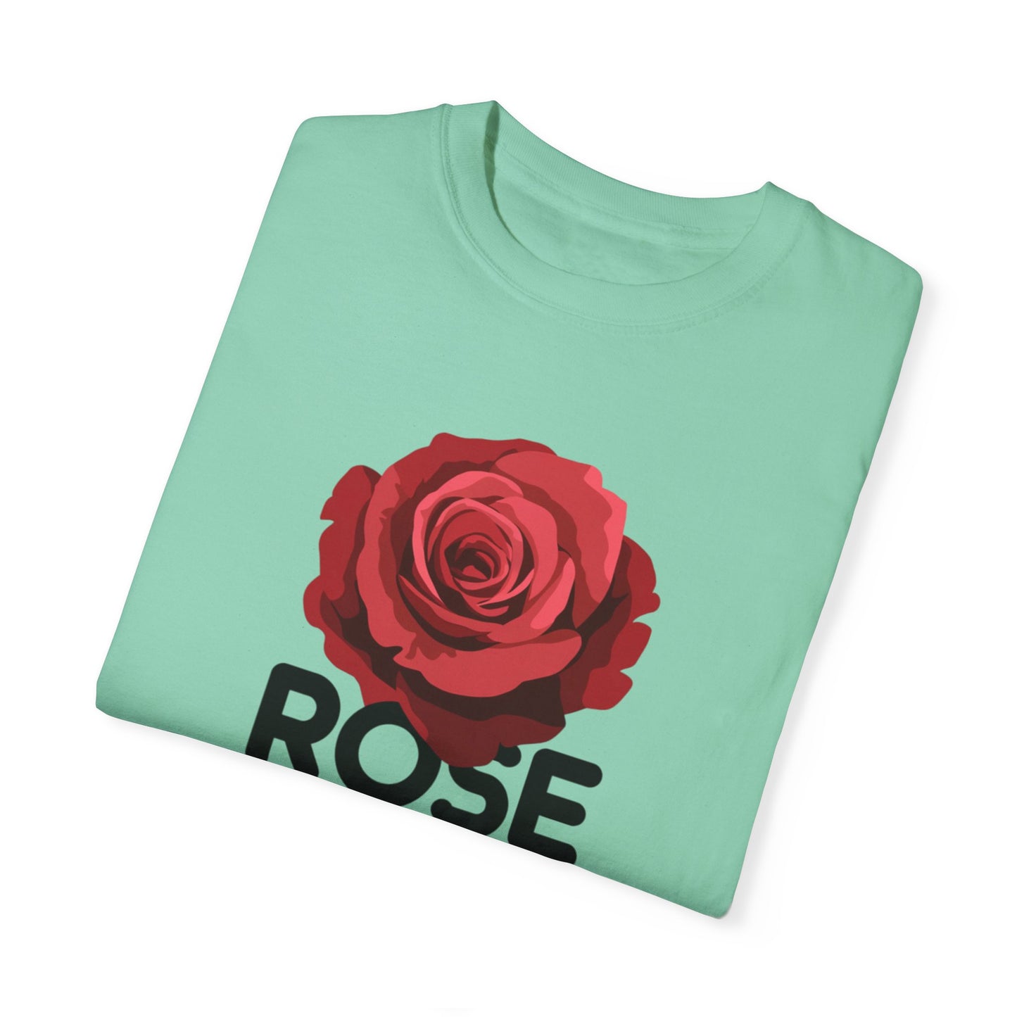 Rose Lover Graphic T-Shirt, Red Rose Art Shirt, Floral Print Top, Lover's Gift Tee, Casual Fashion Statement, Unique Graphic Tee