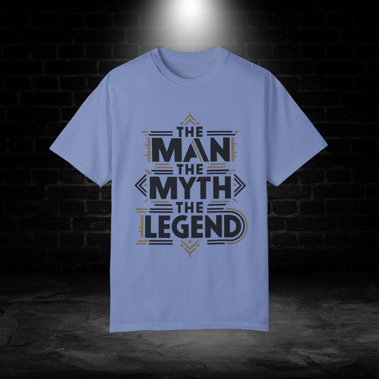 The Man The Myth The Legend Graphic T-Shirt, Cool Gift for Him, Fun Graphic Tee for Dads, Classic Casual Wear, Funny Shirt