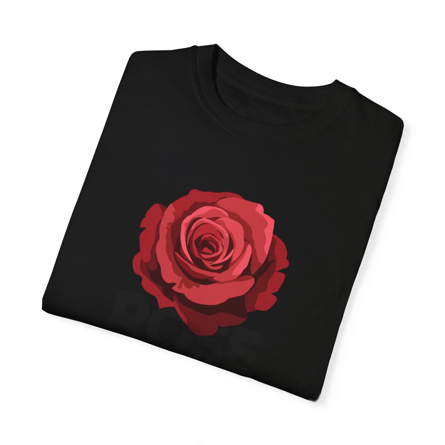 Rose Lover Graphic T-Shirt, Red Rose Art Shirt, Floral Print Top, Lover's Gift Tee, Casual Fashion Statement, Unique Graphic Tee