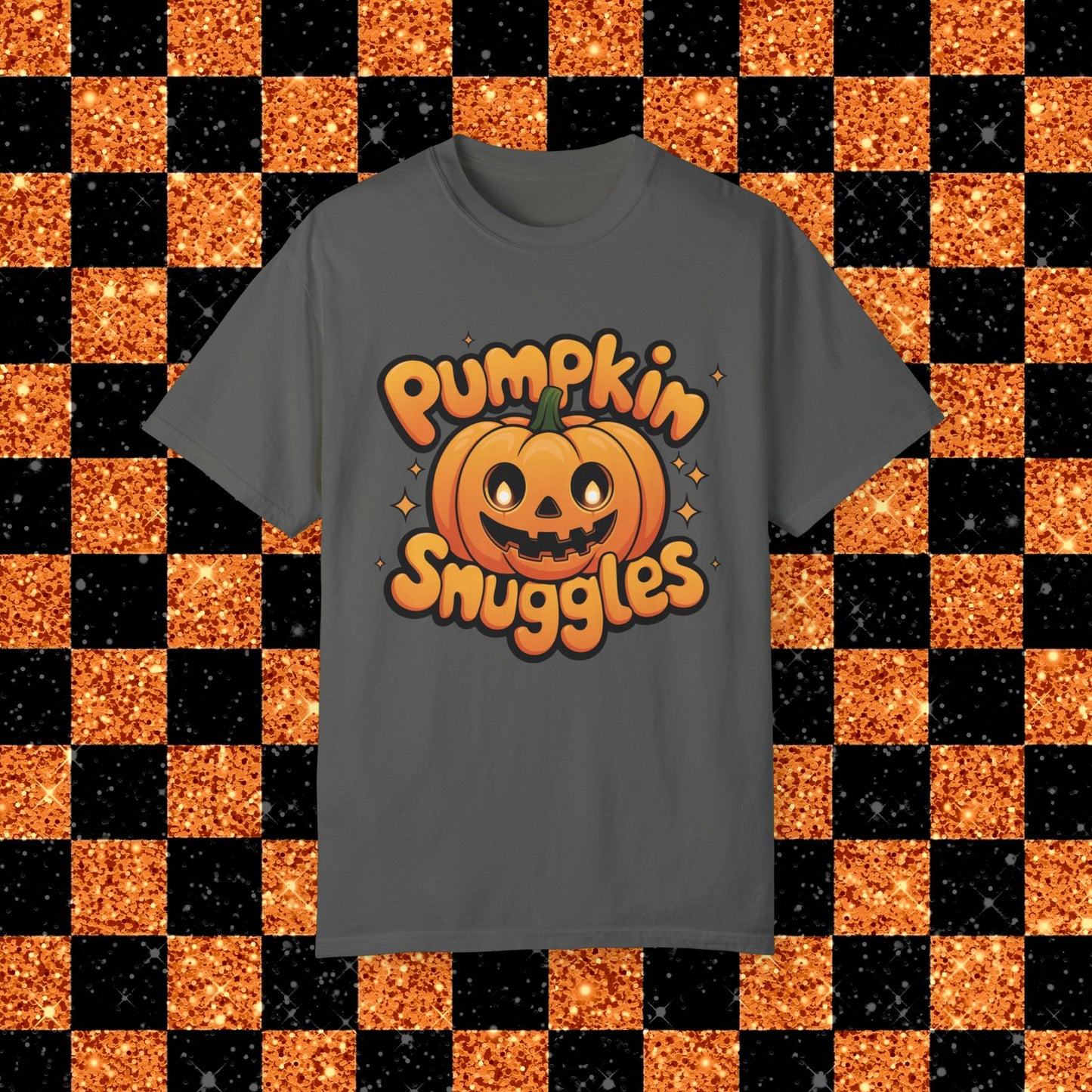 Pumpkin Snuggles Halloween T-Shirt, Cute Pumpkin Design, Funny Halloween Tee, Fall Season Apparel, Spooky Pumpkin Shirt