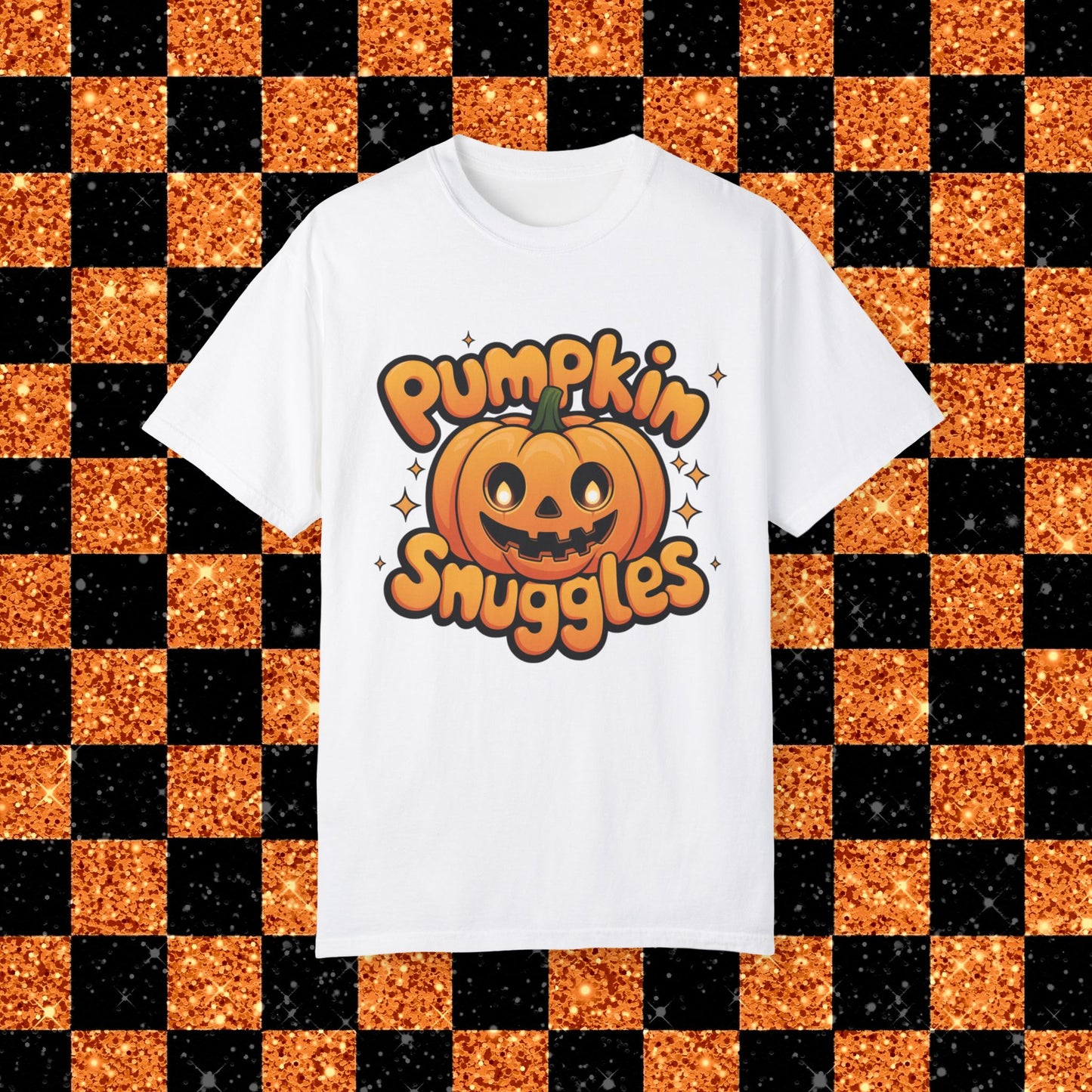 Pumpkin Snuggles Halloween T-Shirt, Cute Pumpkin Design, Funny Halloween Tee, Fall Season Apparel, Spooky Pumpkin Shirt