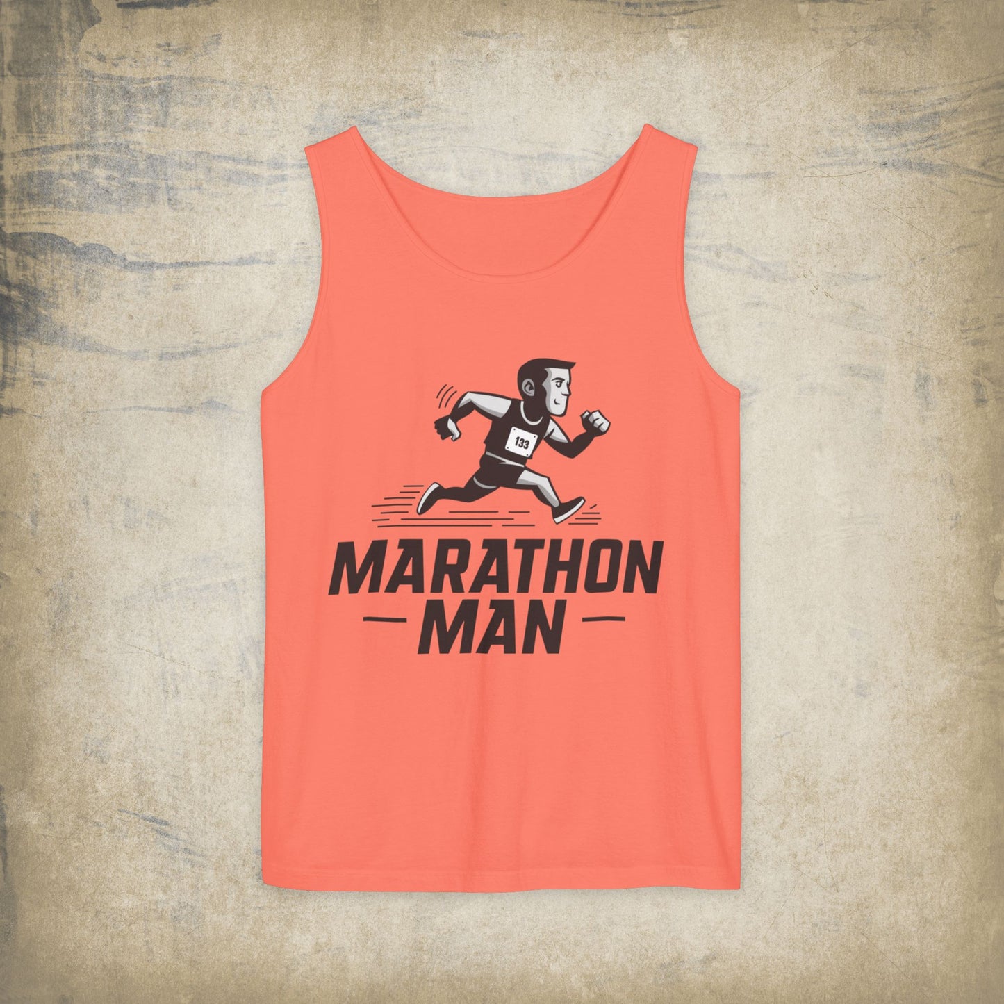 Marathon Man Running Graphic Tee, Athletic Runner T-Shirt, Motivational Sportswear, Gift for Runners, Marathon Enthusiast