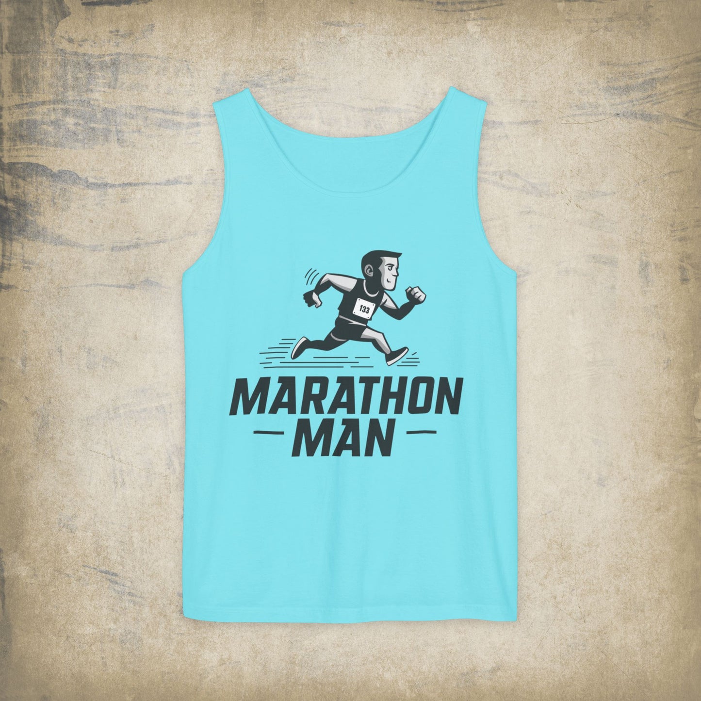 Marathon Man Running Graphic Tee, Athletic Runner T-Shirt, Motivational Sportswear, Gift for Runners, Marathon Enthusiast