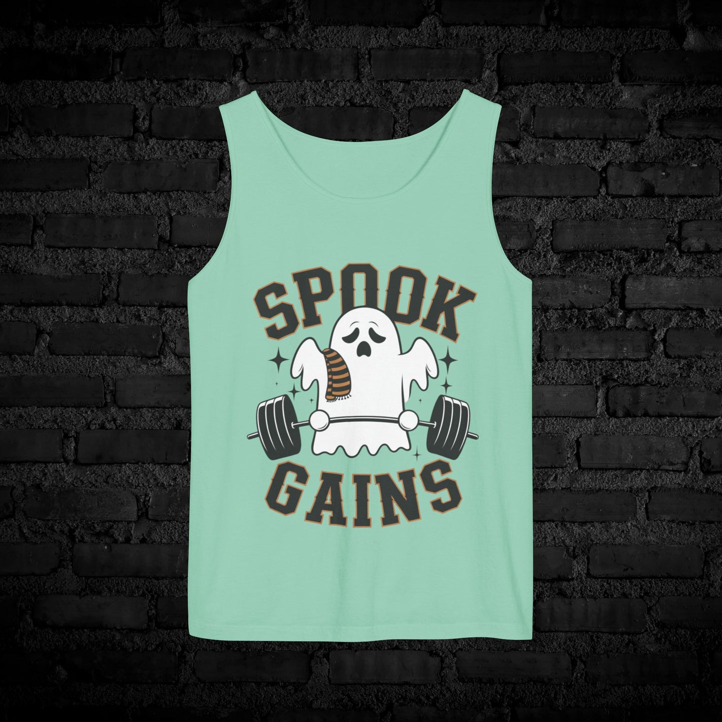 Haunted Workout Ghost Gym Fun Design T-Shirts