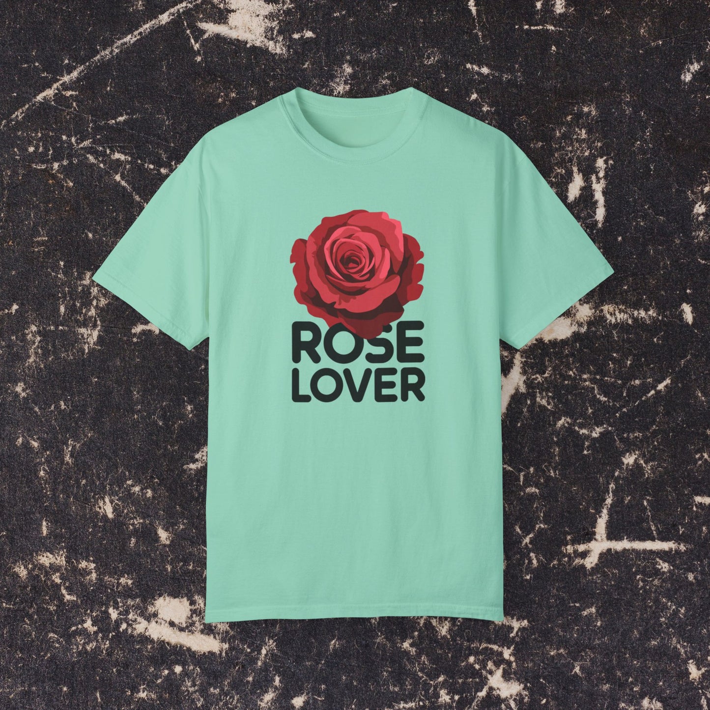 Rose Lover Graphic T-Shirt, Red Rose Art Shirt, Floral Print Top, Lover's Gift Tee, Casual Fashion Statement, Unique Graphic Tee