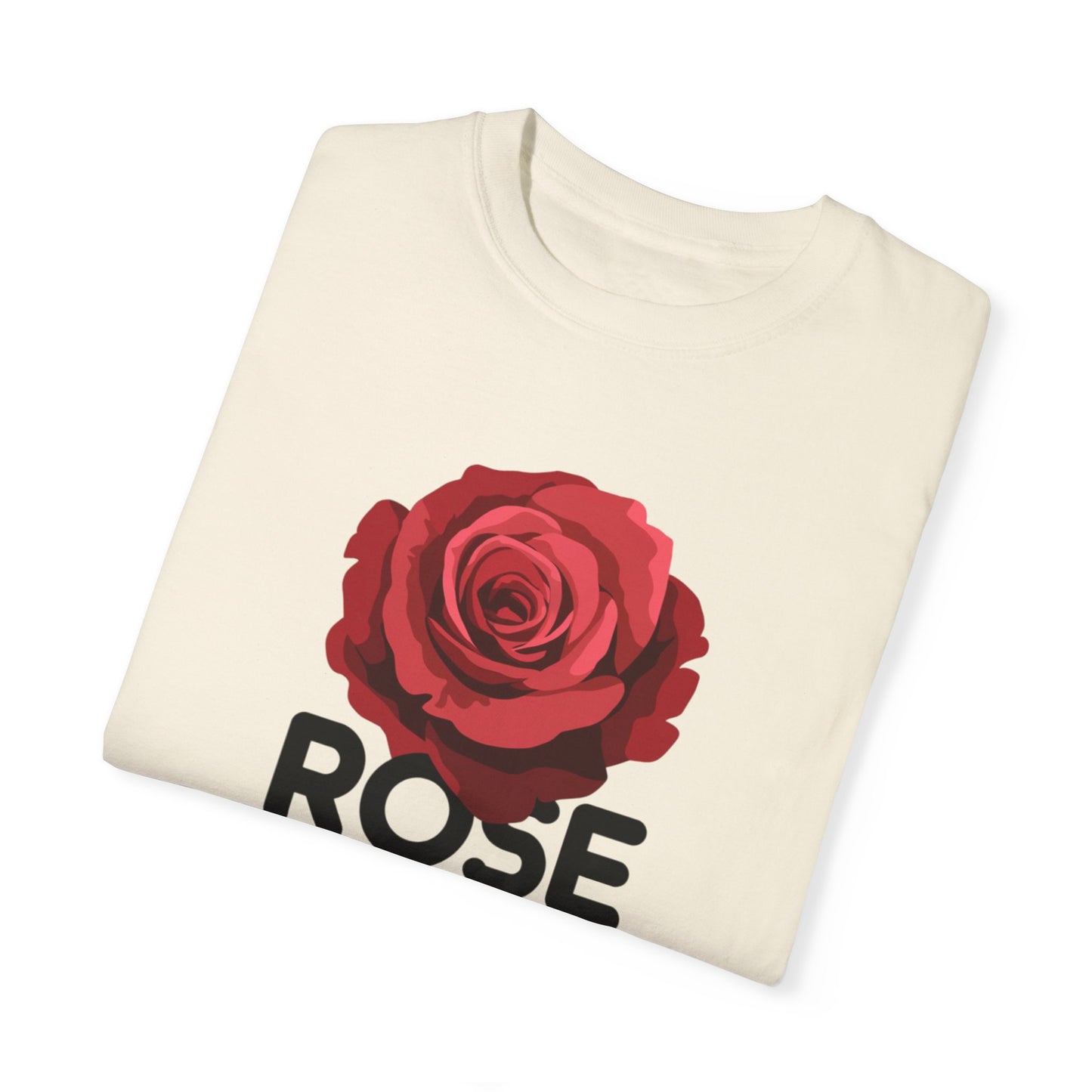 Rose Lover Graphic T-Shirt, Red Rose Art Shirt, Floral Print Top, Lover's Gift Tee, Casual Fashion Statement, Unique Graphic Tee