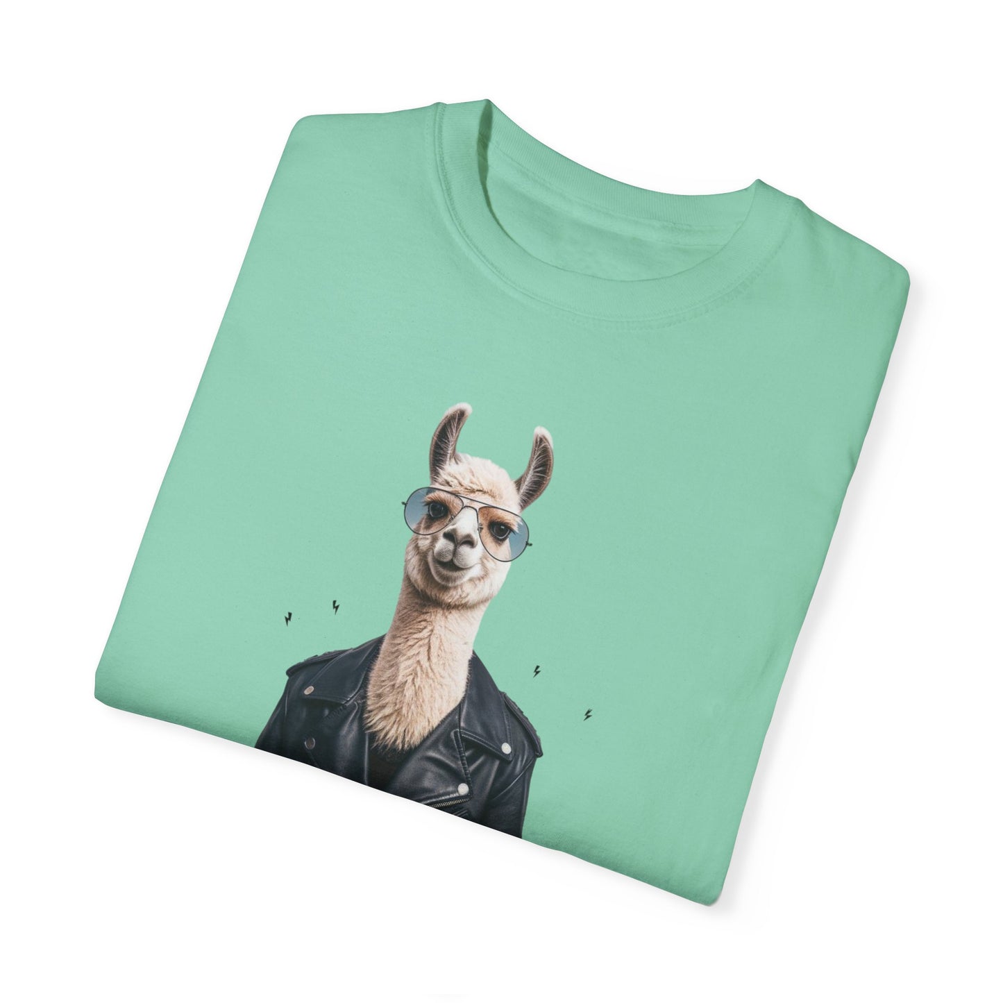 Drama-Free Llama Graphic T-Shirt, Funny Animal Lover Tee, Cool Llama Shirt, Stylish Llama Graphic Tee, Unique Gift for Llama Lovers