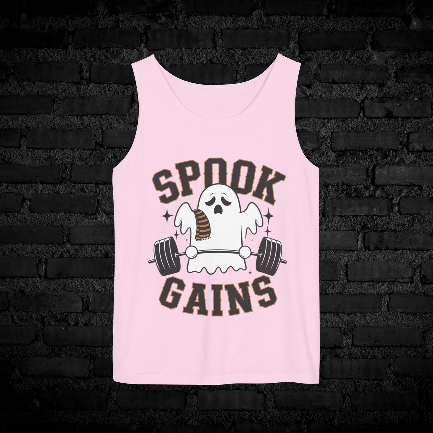 Haunted Workout Ghost Gym Fun Design T-Shirts