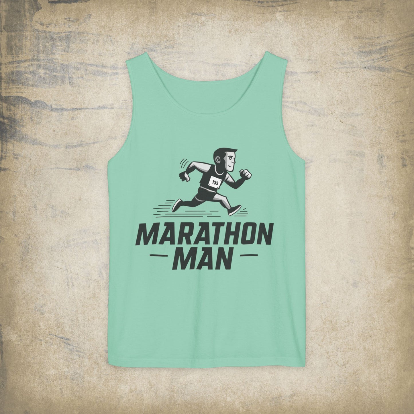 Marathon Man Running Graphic Tee, Athletic Runner T-Shirt, Motivational Sportswear, Gift for Runners, Marathon Enthusiast