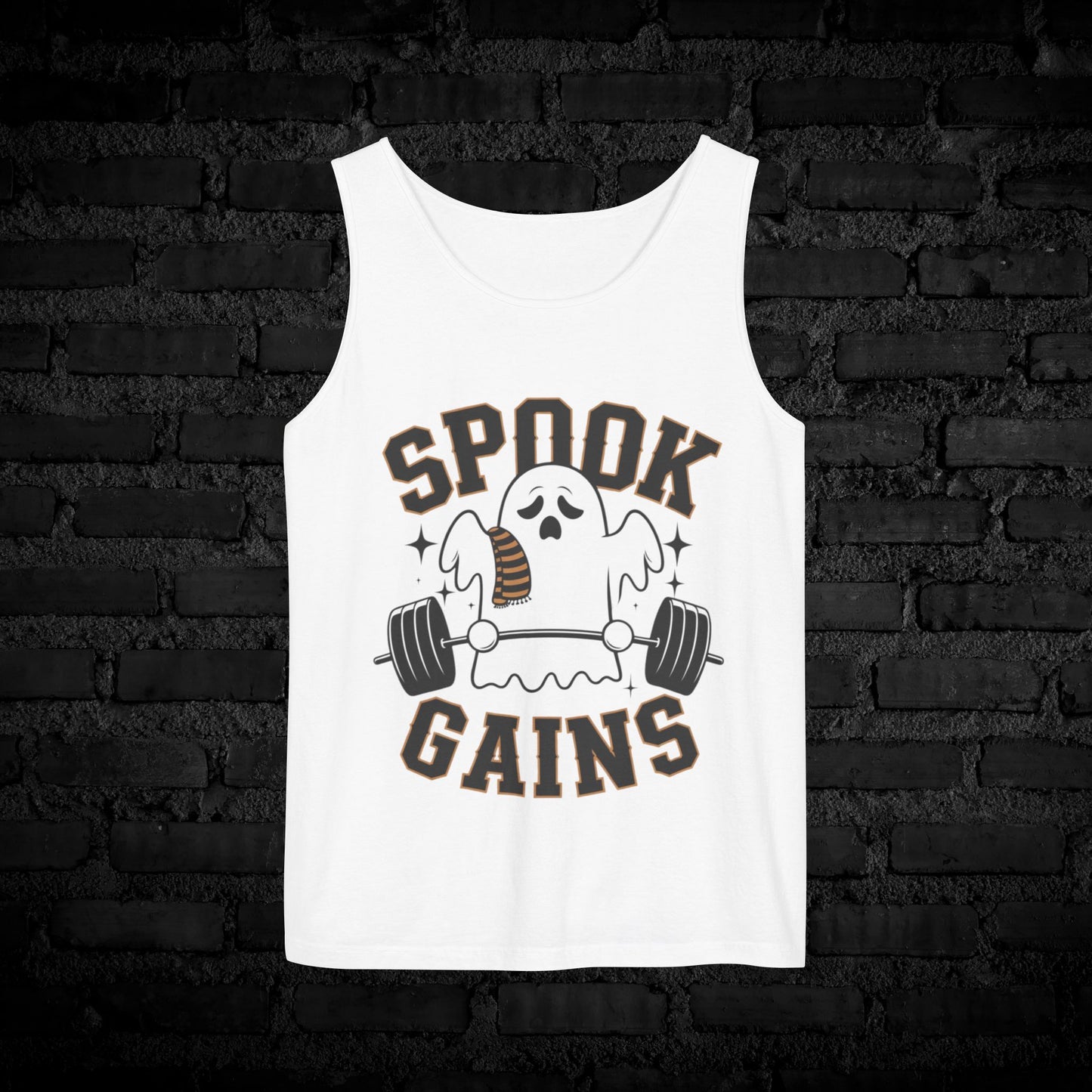 Haunted Workout Ghost Gym Fun Design T-Shirts