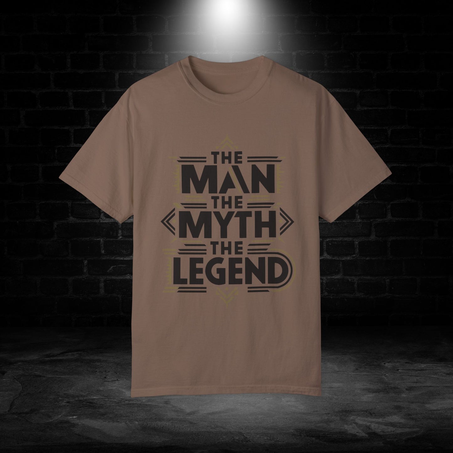 The Man The Myth The Legend Graphic T-Shirt, Cool Gift for Him, Fun Graphic Tee for Dads, Classic Casual Wear, Funny Shirt