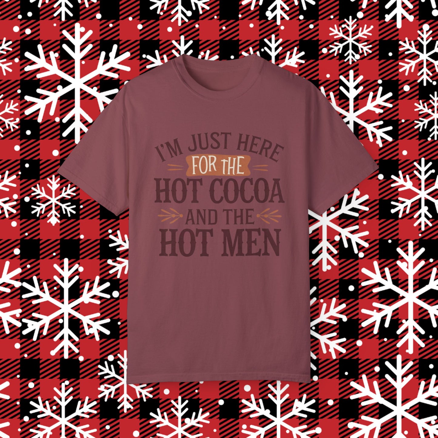 Funny Quote T-Shirt, Hot Cocoa Lovers Tee, Humorous Graphic T-Shirt, Novelty Casual Wear, Comfy Everyday Tee, Gift for Her