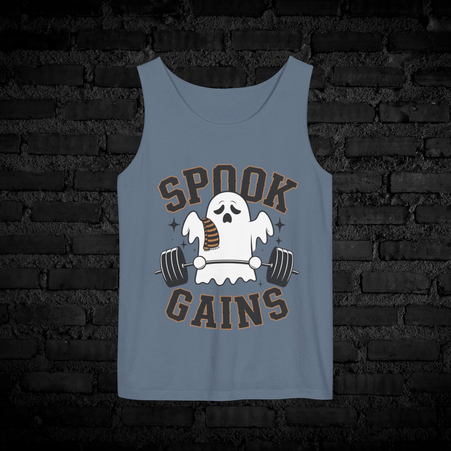 Haunted Workout Ghost Gym Fun Design T-Shirts