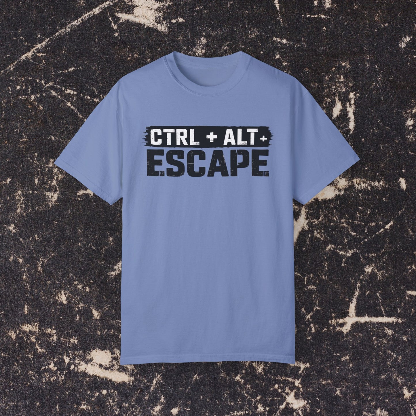 Funny Geeky T-Shirt, Ctrl Alt Escape Graphic Tee, Programmer Gift, Tech Lover Shirt, Cool IT Humor Top, Casual Nerdy Apparel