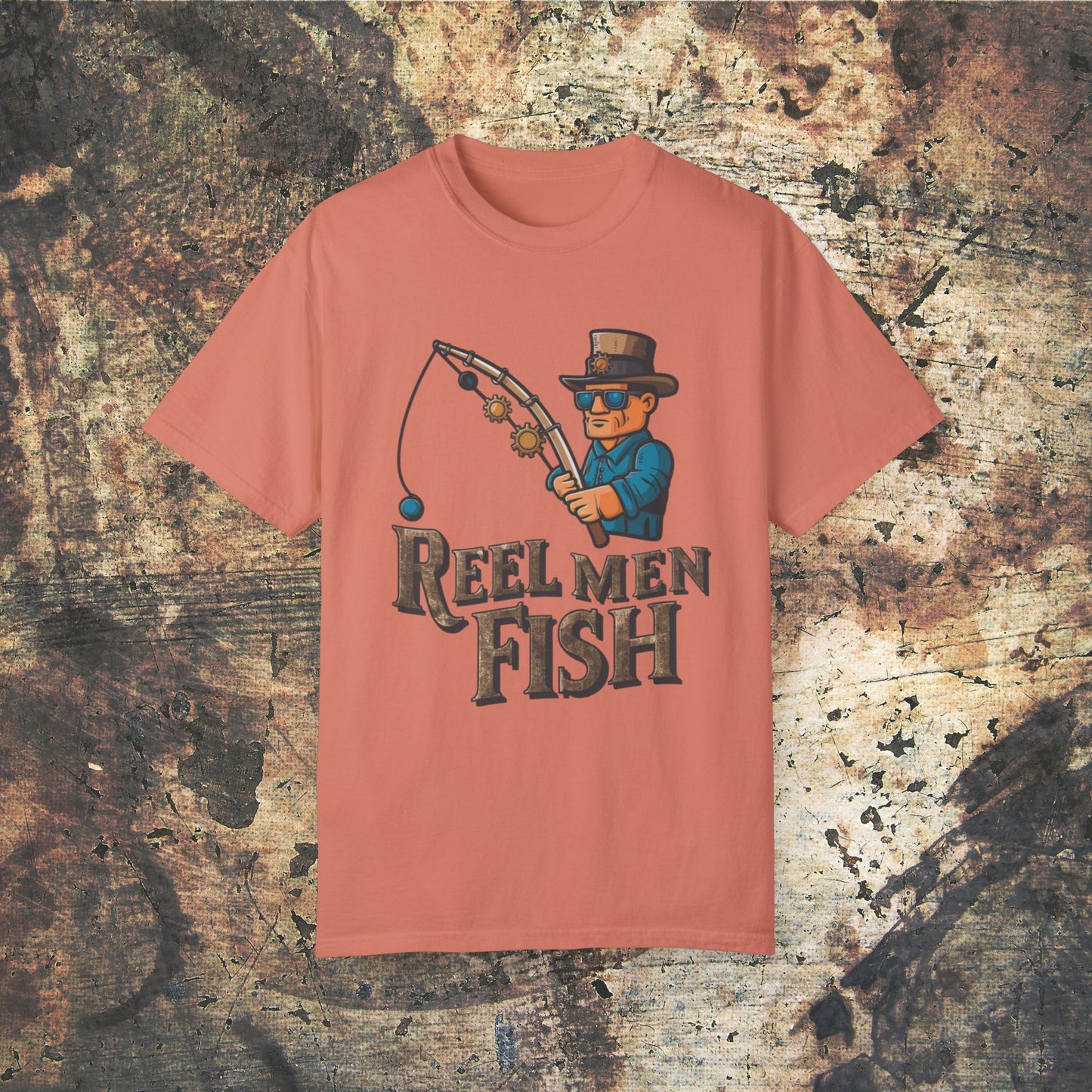 Funny Fishing Shirt, Reel Men Fish T-Shirt, Unique Angler Gift, Fisherman Graphic Tee, Cool Fishing Gear, Outdoor Adventure Apparel