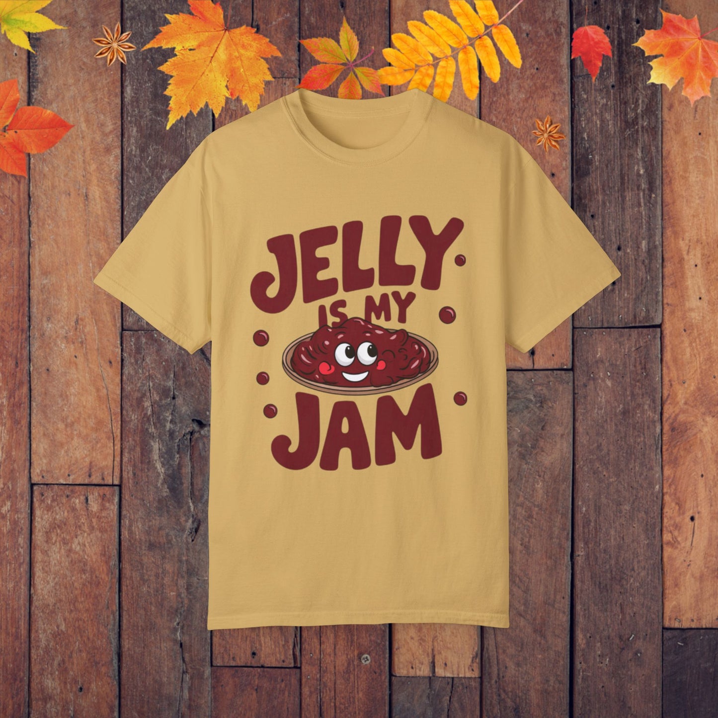 Jelly Is My Jam Funny T-Shirt, Jelly Lover Gift, Cute Jam Graphic Tee, Foodie Humor Shirt, Cartoon Jelly Design, Unique Gift Idea