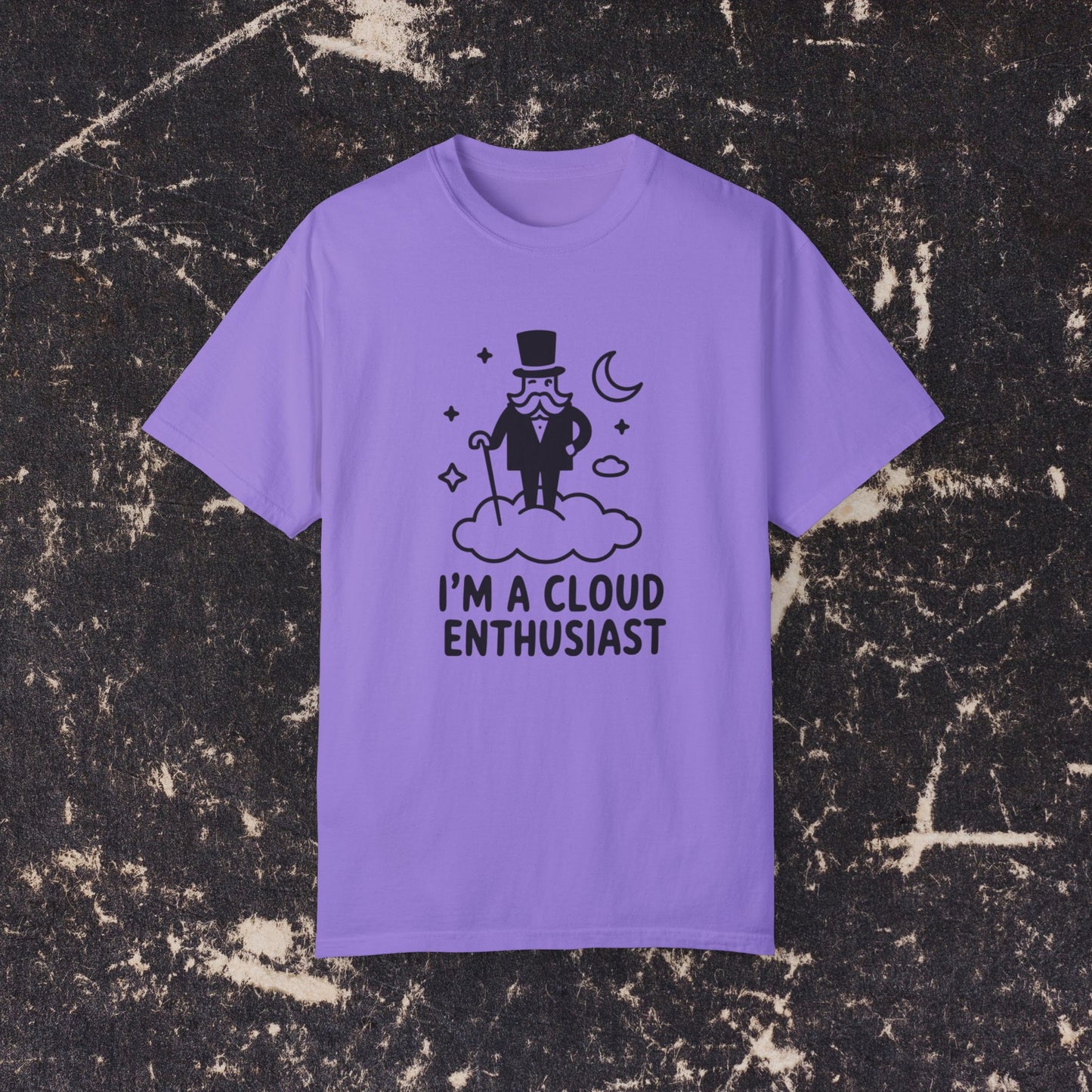 Funny Cloud Enthusiast T-Shirt, Cute Cloud Lover Graphic Tee, Quirky Clouds Novelty Shirt, Whimsical Sky Lover Fun T-Shirt Gift