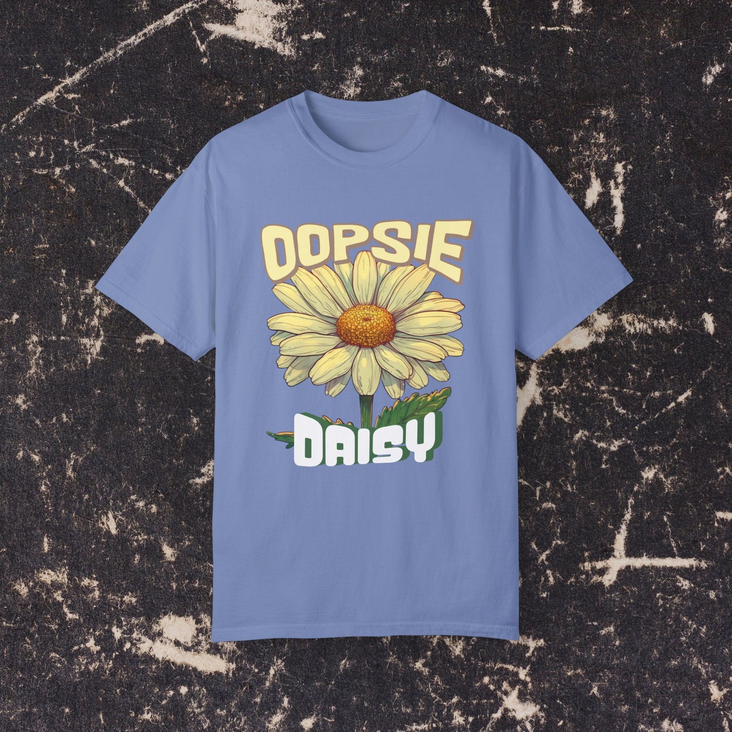 Oopsie Daisy Graphic Tee, Cute Flower T-Shirt, Funny Casual Wear, Women's Summer Outfit, Trendy Graphic Shirt, Gift for Her