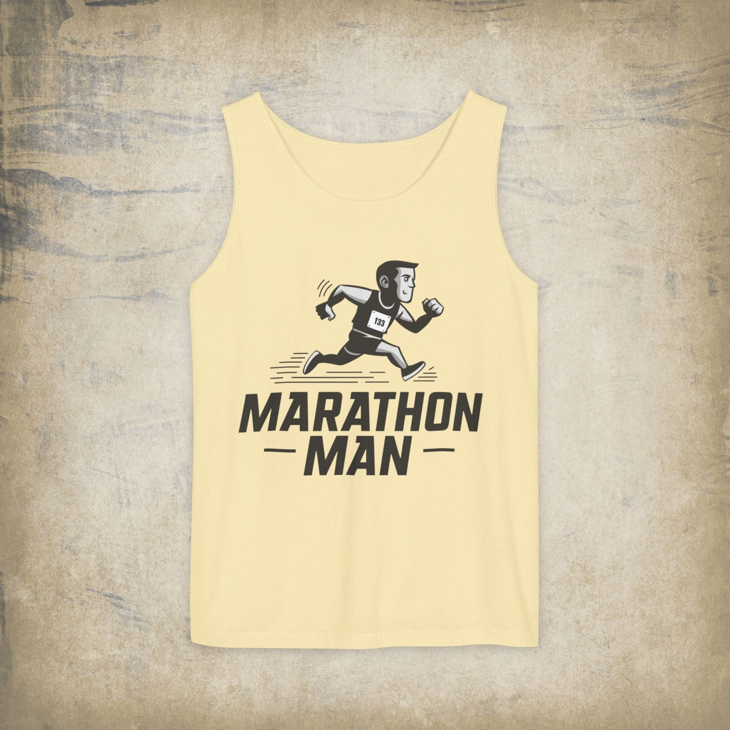 Marathon Man Running Graphic Tee, Athletic Runner T-Shirt, Motivational Sportswear, Gift for Runners, Marathon Enthusiast