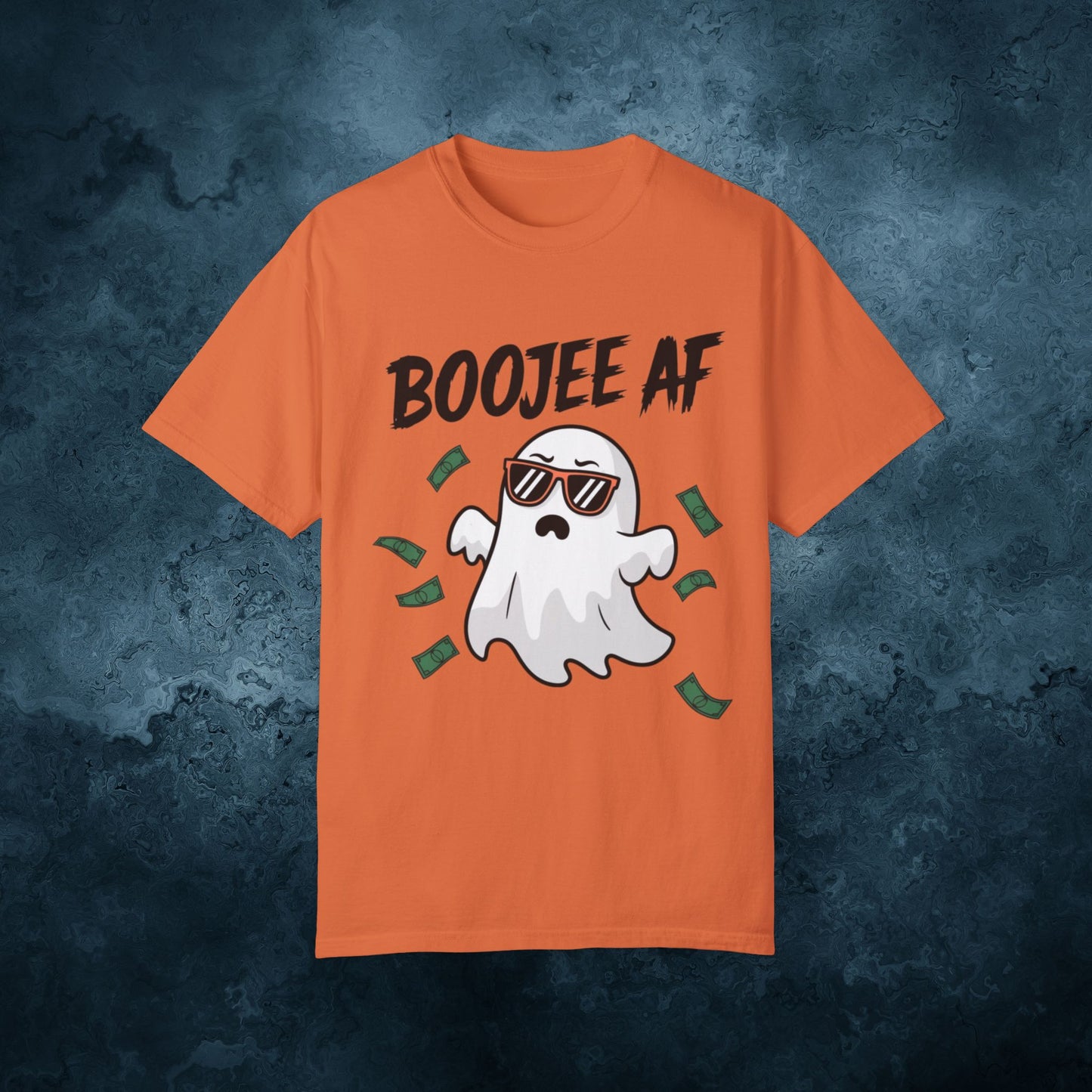 Funny Halloween Ghost Shirt, Boojee AF Graphic Tee, Cute Ghost Shirt for Halloween Parties, Trendy Halloween Apparel Gift