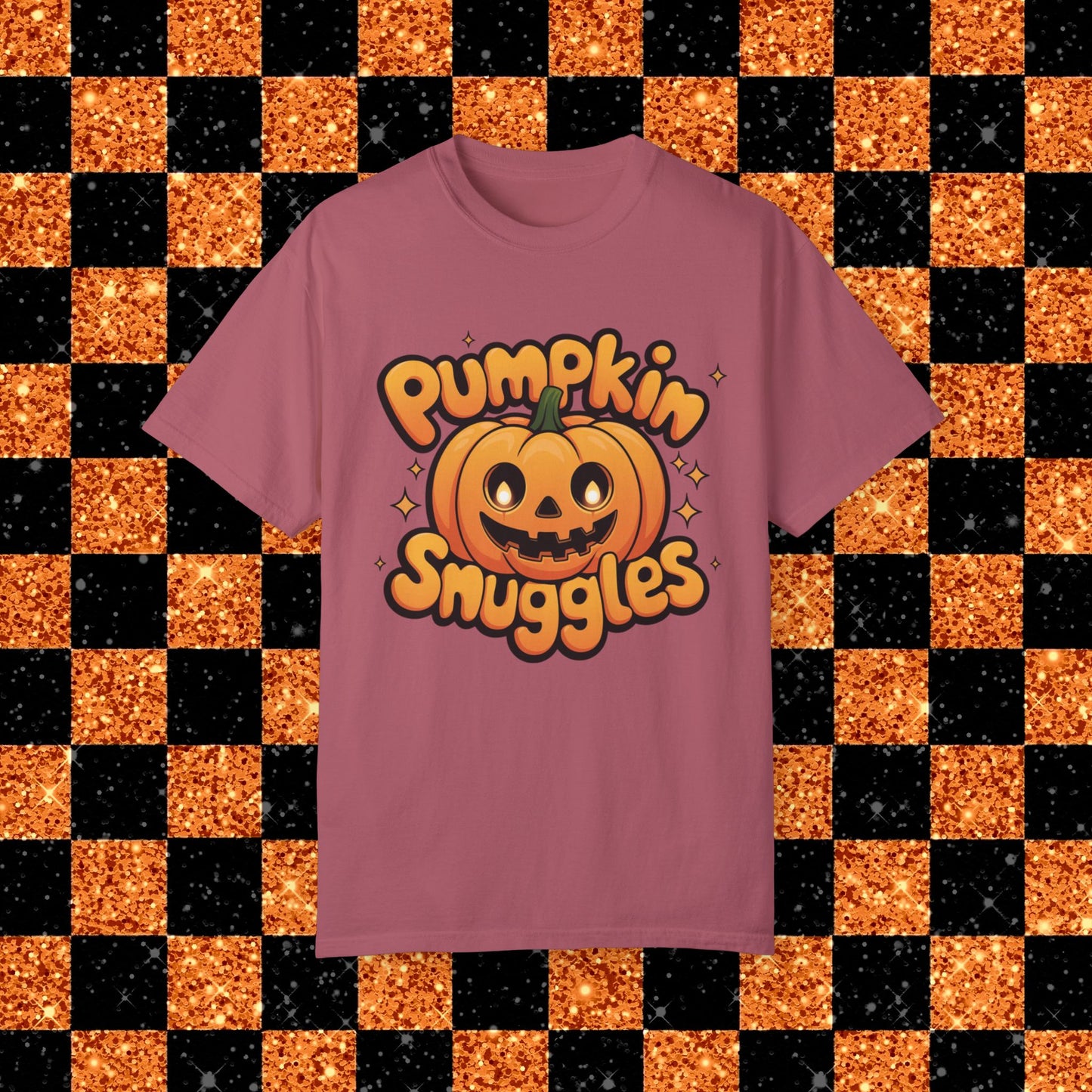 Pumpkin Snuggles Halloween T-Shirt, Cute Pumpkin Design, Funny Halloween Tee, Fall Season Apparel, Spooky Pumpkin Shirt