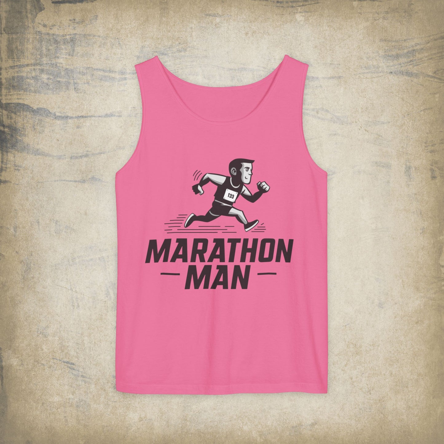 Marathon Man Running Graphic Tee, Athletic Runner T-Shirt, Motivational Sportswear, Gift for Runners, Marathon Enthusiast