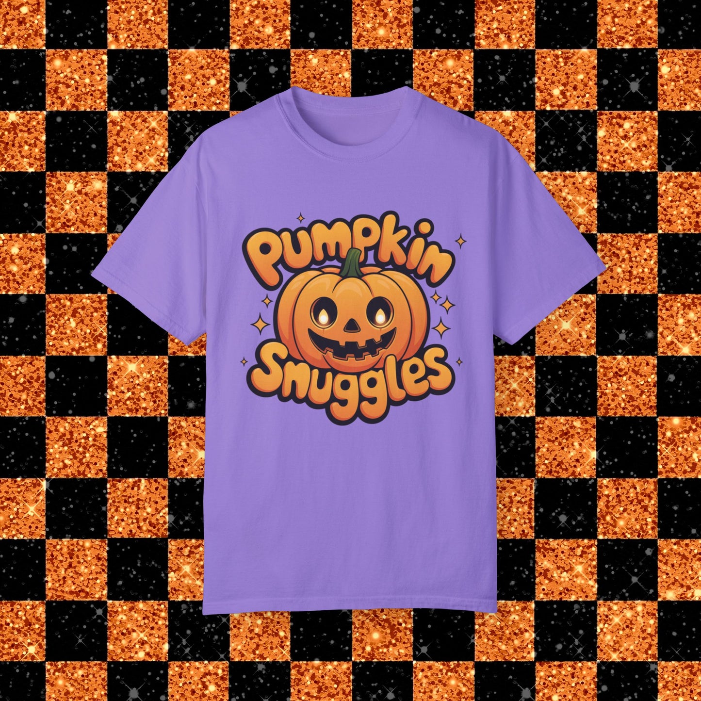 Pumpkin Snuggles Halloween T-Shirt, Cute Pumpkin Design, Funny Halloween Tee, Fall Season Apparel, Spooky Pumpkin Shirt