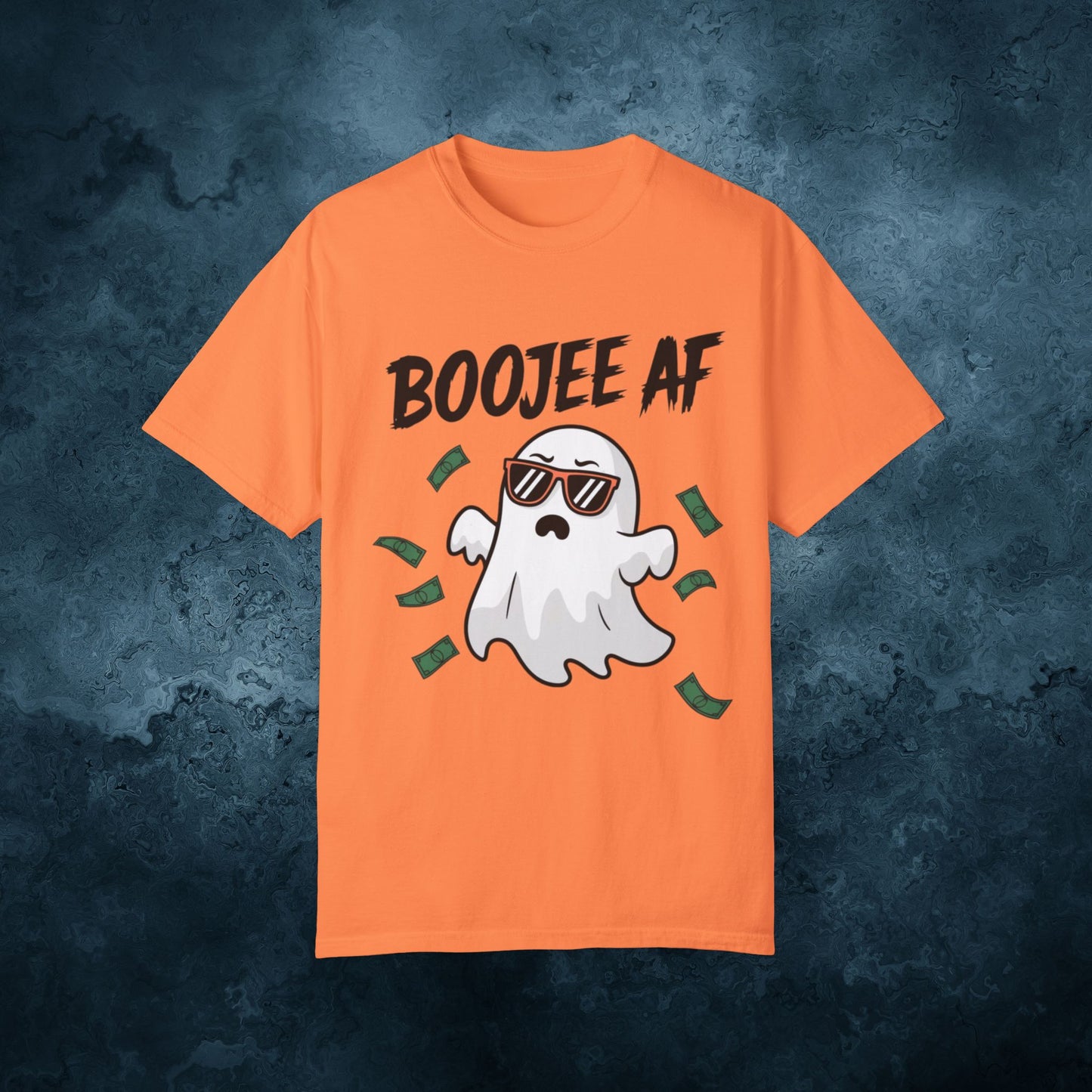 Funny Halloween Ghost Shirt, Boojee AF Graphic Tee, Cute Ghost Shirt for Halloween Parties, Trendy Halloween Apparel Gift