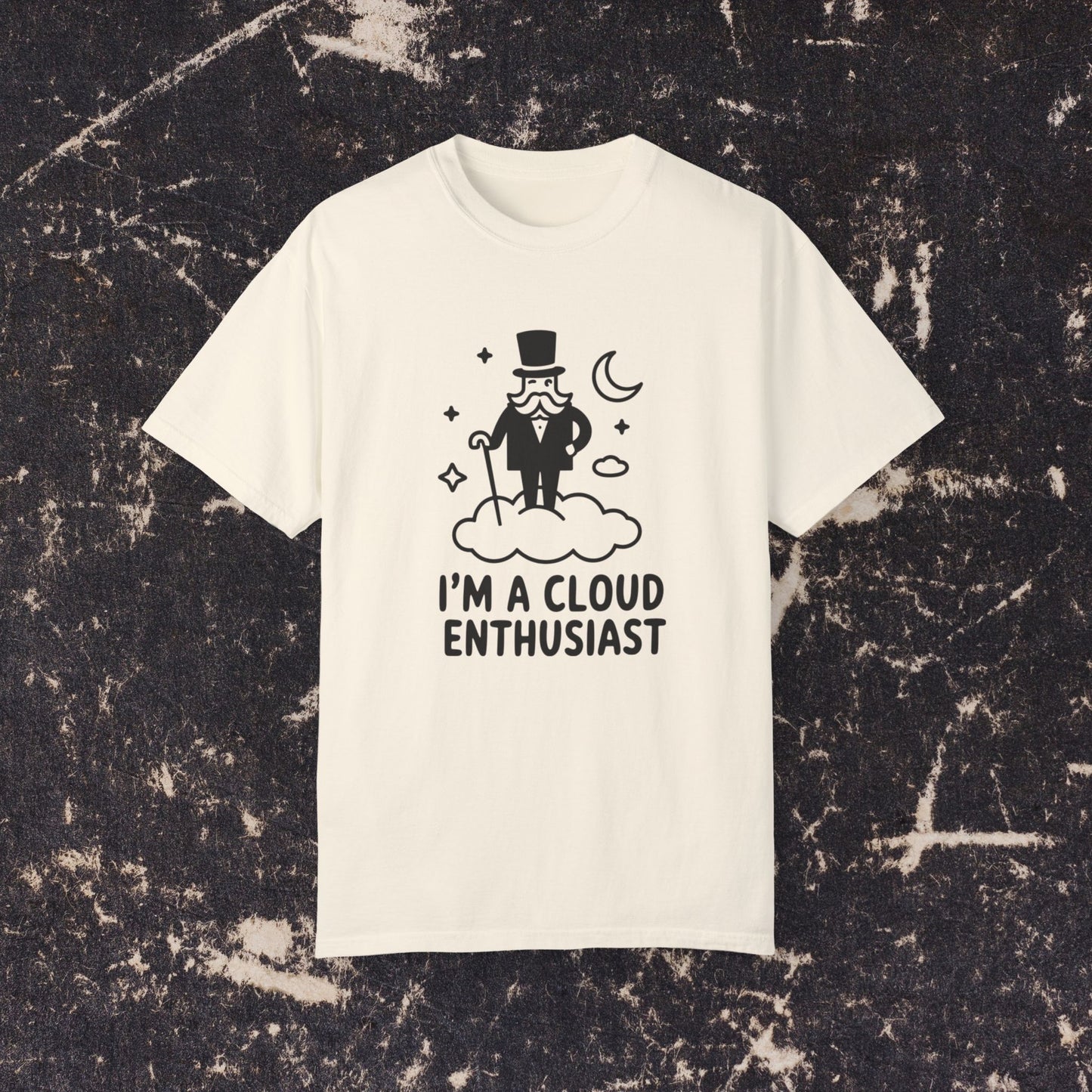 Funny Cloud Enthusiast T-Shirt, Cute Cloud Lover Graphic Tee, Quirky Clouds Novelty Shirt, Whimsical Sky Lover Fun T-Shirt Gift