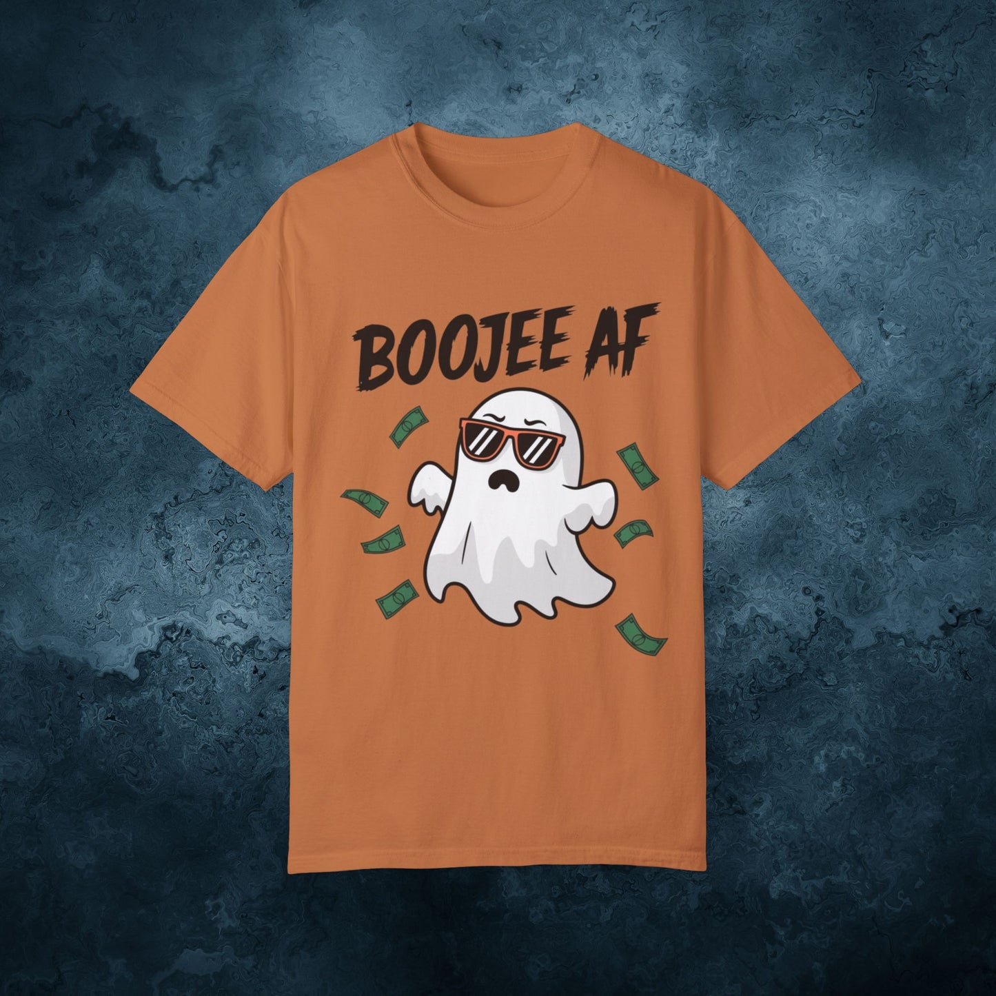 Funny Halloween Ghost Shirt, Boojee AF Graphic Tee, Cute Ghost Shirt for Halloween Parties, Trendy Halloween Apparel Gift