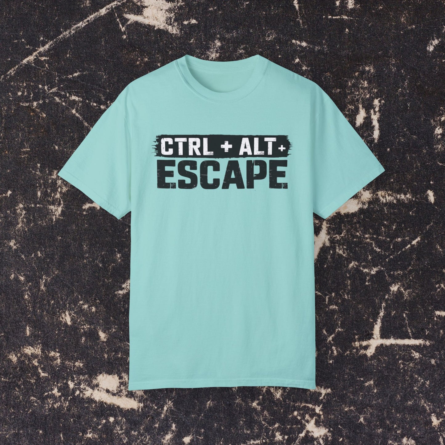 Funny Geeky T-Shirt, Ctrl Alt Escape Graphic Tee, Programmer Gift, Tech Lover Shirt, Cool IT Humor Top, Casual Nerdy Apparel