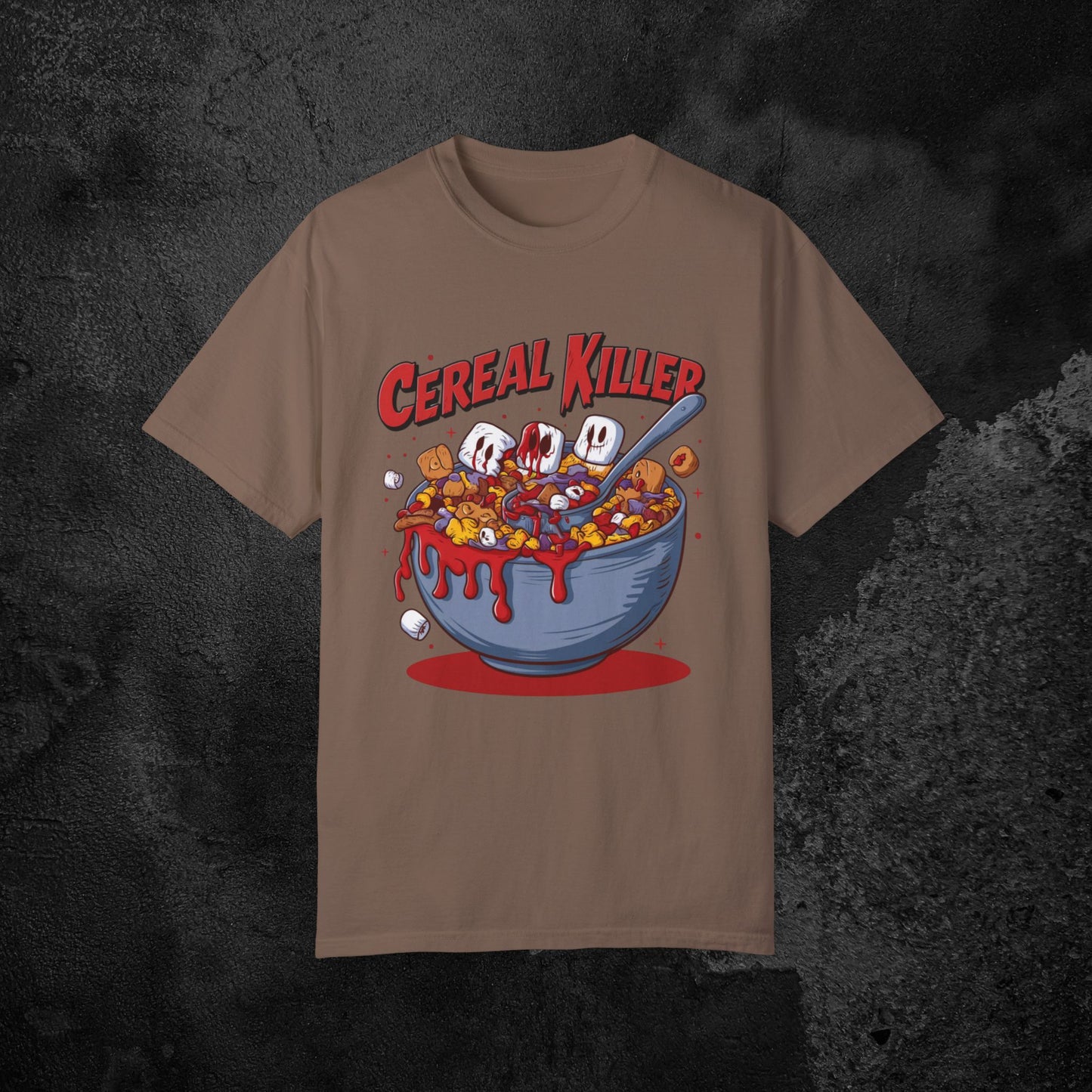 Cereal Killer T-Shirt, Funny Breakfast Tee, Cool Graphic Shirt for Food Lovers, Unique Gift Idea, Trendy Casual Apparel