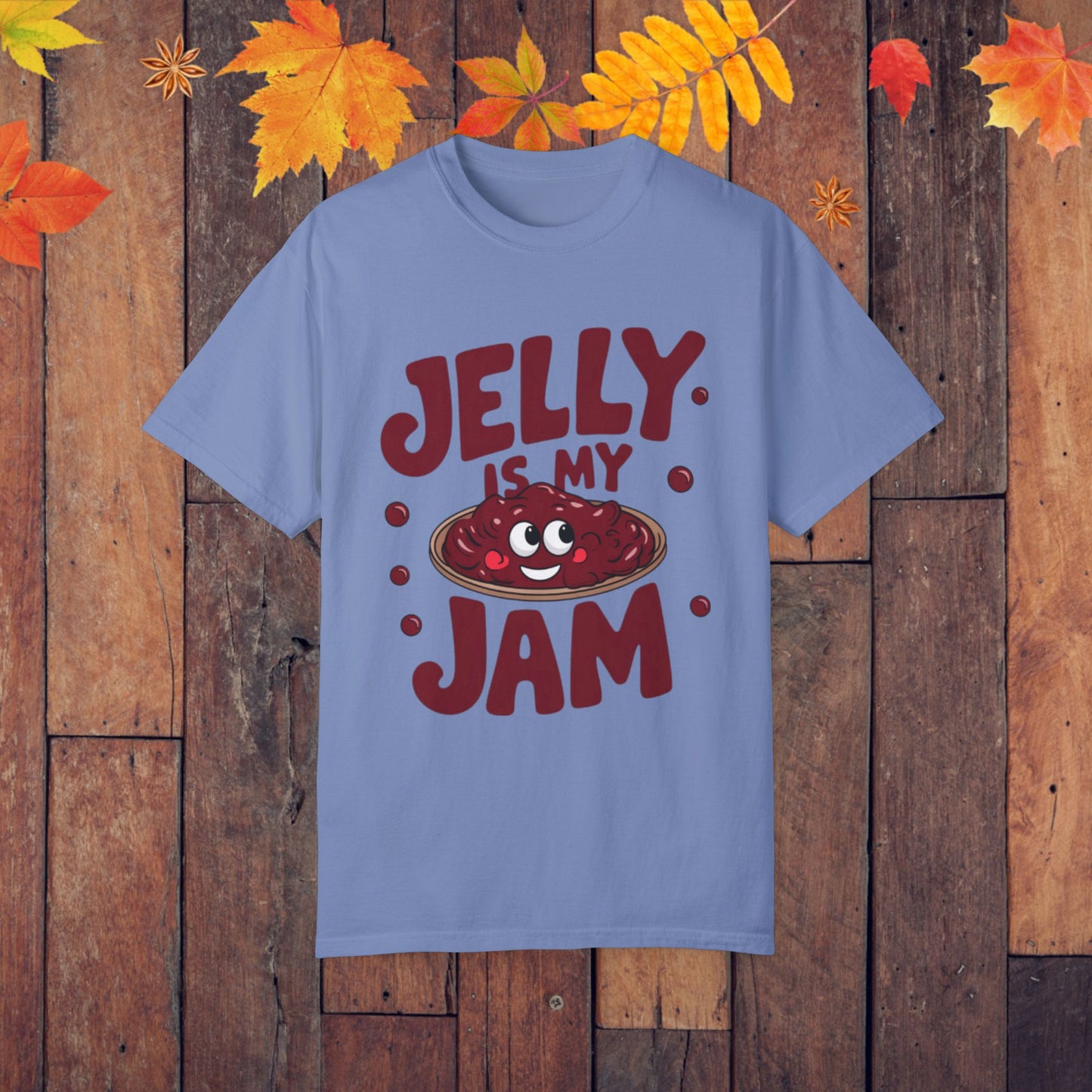 Jelly Is My Jam Funny T-Shirt, Jelly Lover Gift, Cute Jam Graphic Tee, Foodie Humor Shirt, Cartoon Jelly Design, Unique Gift Idea