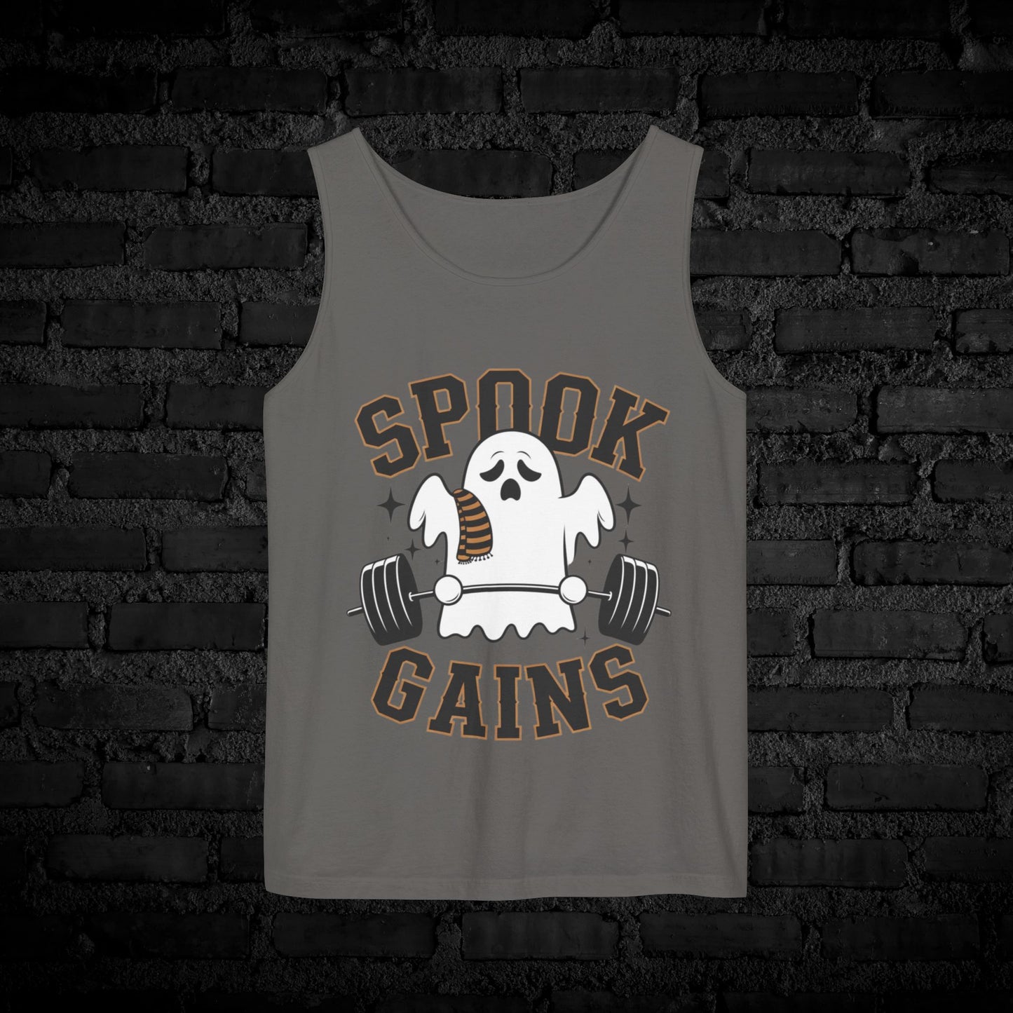 Haunted Workout Ghost Gym Fun Design T-Shirts