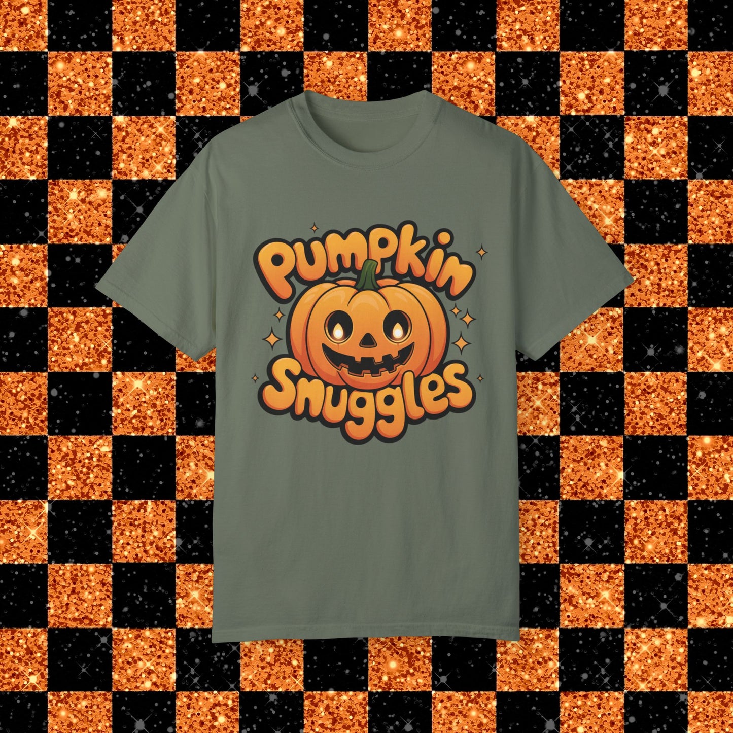 Pumpkin Snuggles Halloween T-Shirt, Cute Pumpkin Design, Funny Halloween Tee, Fall Season Apparel, Spooky Pumpkin Shirt