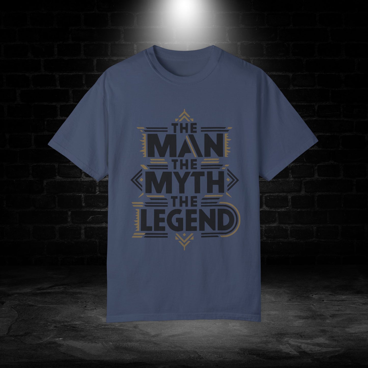 The Man The Myth The Legend Graphic T-Shirt, Cool Gift for Him, Fun Graphic Tee for Dads, Classic Casual Wear, Funny Shirt