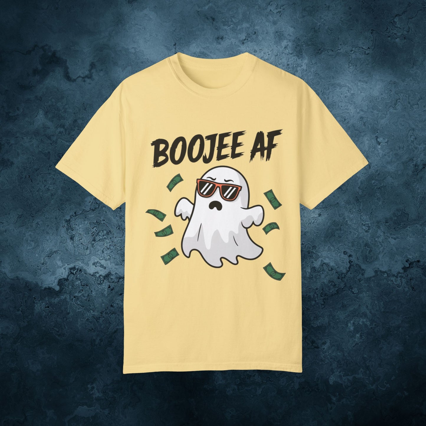 Funny Halloween Ghost Shirt, Boojee AF Graphic Tee, Cute Ghost Shirt for Halloween Parties, Trendy Halloween Apparel Gift