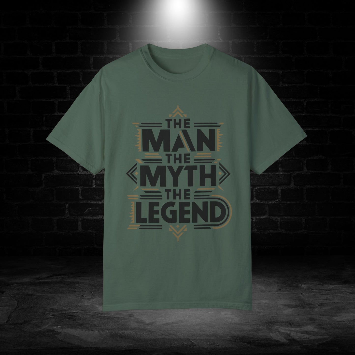 The Man The Myth The Legend Graphic T-Shirt, Cool Gift for Him, Fun Graphic Tee for Dads, Classic Casual Wear, Funny Shirt