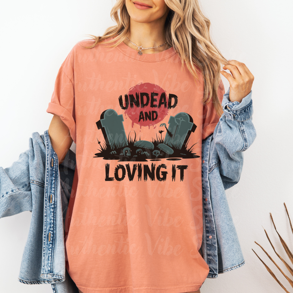 Embrace the Undead with Fun Graphic T-Shirts